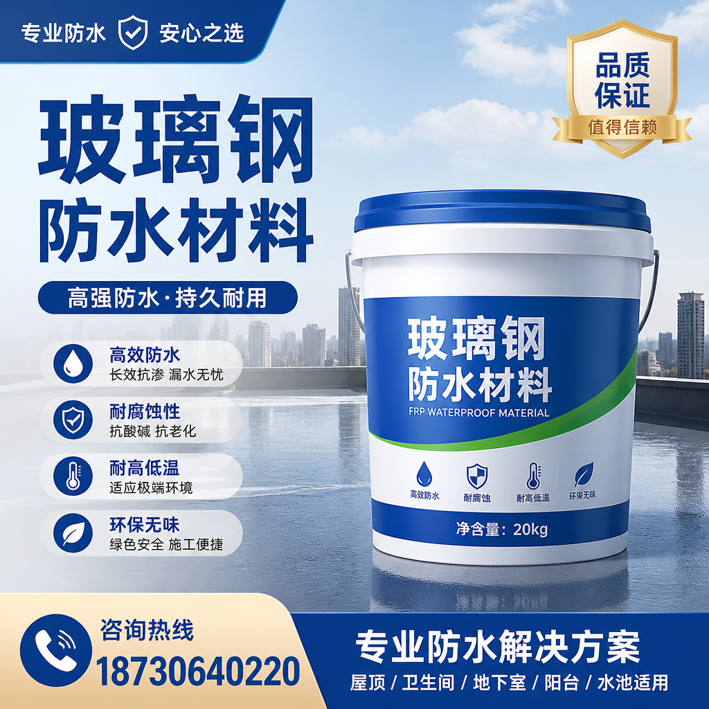 了解玻璃钢防水材料的市场趋势，广州 企业不可不知